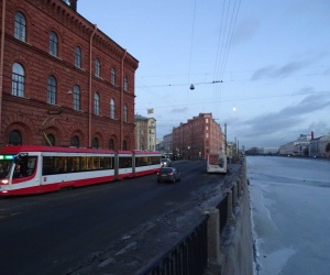 Санкт-Петербург, наб. реки Фонтанки от дома № 199 до Мало-Калинкина моста (правый берег)
